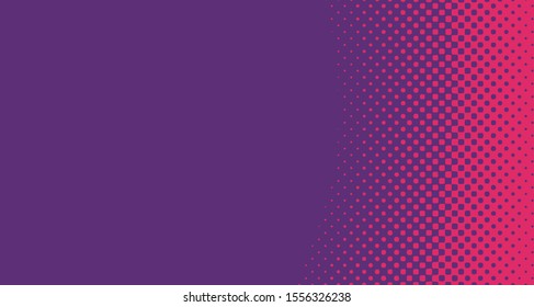 Pop art background abstract creative vector comics style blank layout template with clouds beams and isolated dots pattern. For sale banner, empty polka bubble, illustration for comic book design. 
