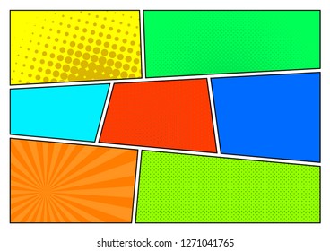 Pop Art Background Cartoon Vector Illustration Stock Vector (Royalty ...