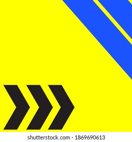 pop art background design with a yellow and blue color combination.