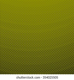 Pop Art Background, Halftone Background with Black Dots on Green ,Retro Style, Vector Illustration