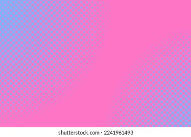 Pop art background with halftone dots. Vector illustration.