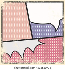 pop art background, illustration in vector format