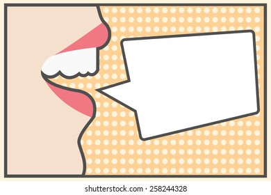 pop art background, illustration in vector format
