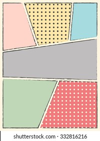 pop art background, illustration in vector format