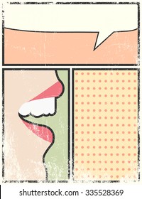 pop art background, illustration in vector format
