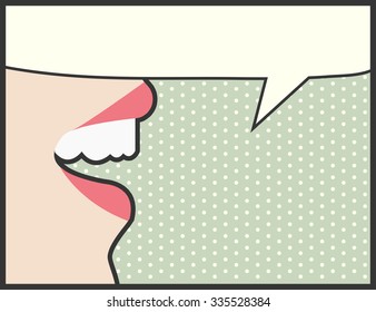 pop art background, illustration in vector format