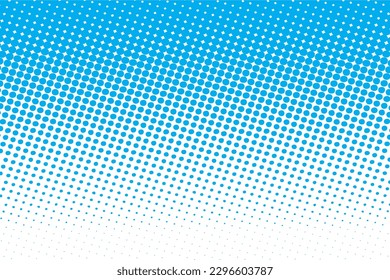 pop art background with polka halftones in retro comic style  vector illustration Template