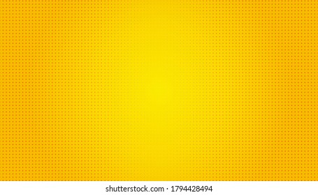 Fondo de Pop Art. Antecedentes retro. Ilustración vectorial. Arte pop amarillo semitónico