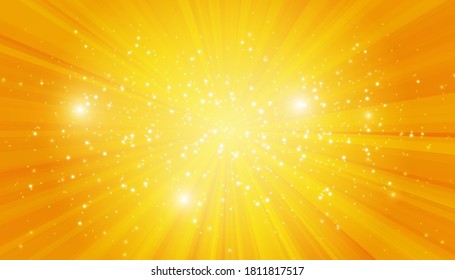 Pop Art background. Retro dotted background. Vector illustration. Halftone yellow pop art