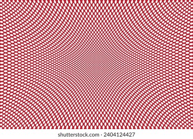 Pop art background vector. Design dots halftone effect white on red background. Design print for illustration, textile, baner, cloth, cover, card, background, wallpaper. Set 9
