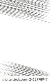 Arte pop de fondo de historietas en blanco y negro con líneas de acción. Ilustración del vector
