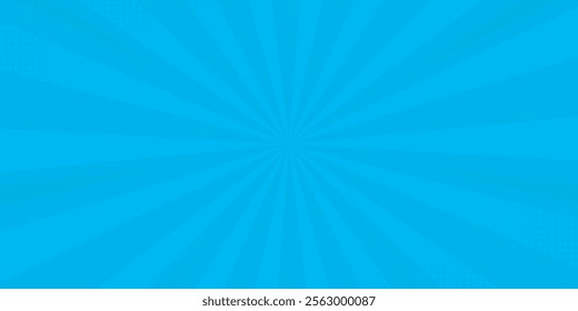 pop art blue background. Pop art retro vector illustration kitsch vintage
