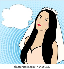 Pop art bride