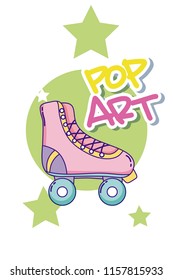 Pop art cartoons