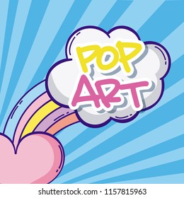 Pop art cartoons