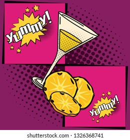 Pop art cartoons