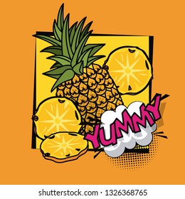 Pop art cartoons