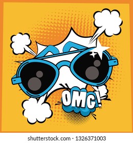 Pop art cartoons