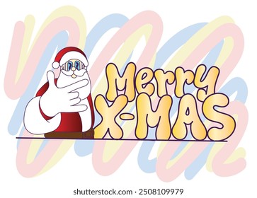 pop art christmas background design