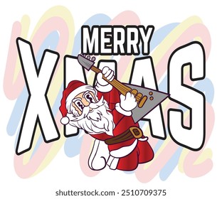 pop art christmas background design