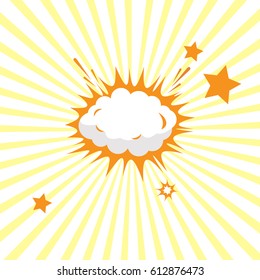 pop art cloud