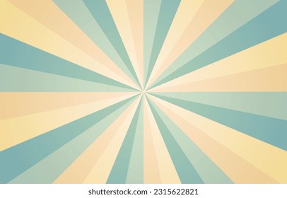 pop art color sunburst background abstract design