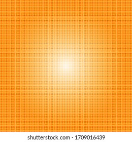 Pop art colorful comics book magazine cover. Polka dots orange background. Cartoon funny retro pattern strip mock up. Vector halftone illustration. 90-s style. Template design for poster, card, flyer.