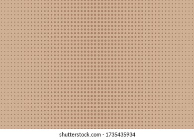 Pop art colorful comics book magazine cover. Polka dots beige background. Cartoon funny retro pattern strip mock up. Vector halftone illustration. 90-s style. Template design for poster, card, flyer.