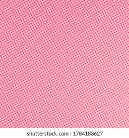 Pop art colorful comics book magazine cover. Polka dots pink background. Cartoon funny retro pattern. Vector halftone illustration. Template design for poster, card, flyer.