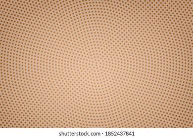 Pop art colorful comics book magazine cover. Dotted brown background. Cartoon funny retro pattern mock up. Vector halftone illustration. Digital background.