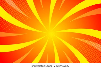 
Pop art comic background. Cartoon Vector Illustration