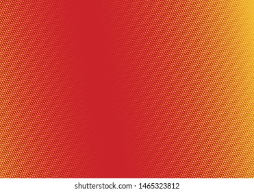 Pop art comic background halftone dots. Cartoon Vector Illustration on red