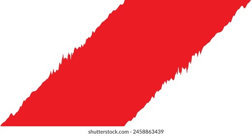 Pop art comic background with torn paper effect and dot halftone. Cartoon Vector Illustration