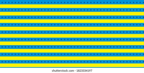 Pop art comic background with yellow striped. Cartoon Vector Illustration on blue