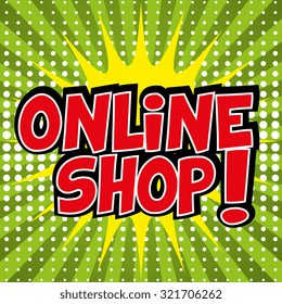 Pop art and comic bubbles colorful design, vector illustration.