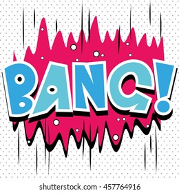 Pop art comic bubbles design. vector illustration