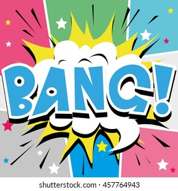 Pop art comic bubbles design. vector illustration