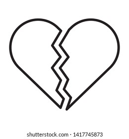 pop art comic cartoon vector illustration broken heart