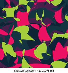 Pop art. Comic. Colorful abstract background. Cartoon vs. Vector Illustration.