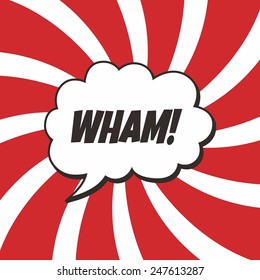 pop art comic punch