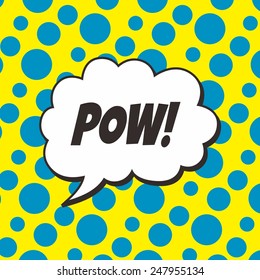 pop art comic punch