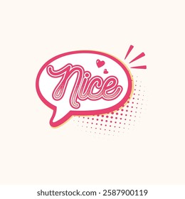 Pop Art Comic Speech Bubble Illustration for design needs, Landing Pages, Animation, Apps, Presentations, Content Creator and other Promotions