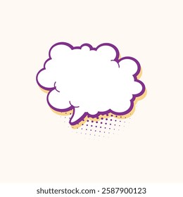 Pop Art Comic Speech Bubble Illustration for design needs, Landing Pages, Animation, Apps, Presentations, Content Creator and other Promotions