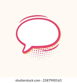 Pop Art Comic Speech Bubble Illustration for design needs, Landing Pages, Animation, Apps, Presentations, Content Creator and other Promotions