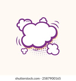 Pop Art Comic Speech Bubble Illustration for design needs, Landing Pages, Animation, Apps, Presentations, Content Creator and other Promotions