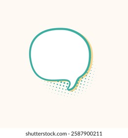 Pop Art Comic Speech Bubble Illustration for design needs, Landing Pages, Animation, Apps, Presentations, Content Creator and other Promotions