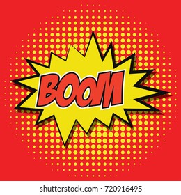 Awesome Comic Bubble Retro Text Pop Stock Vector (Royalty Free ...