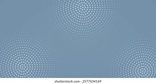 Pop art comic style dotted circle halftone pattern. Abstract dotted circles, round halftones geometric dots, pop art texture.