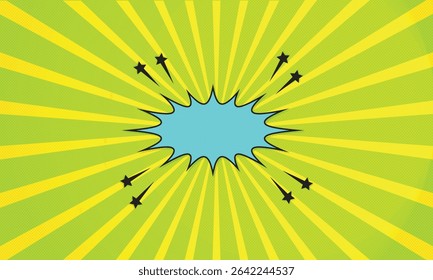 Pop Art Comic Texture Background – Halftone Dots and Vibrant Retro Style