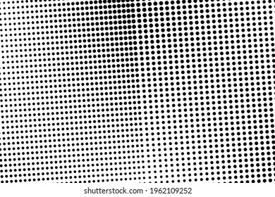 Pop Art kreatives Konzept Schwarz-Weiß Comics Buch-Titelbild. Polka hat einfarbigen Hintergrund. Cartoon-Halfton-Retro-Muster. Abstraktes Template Design für Poster, Karte, Verkaufsbanner.